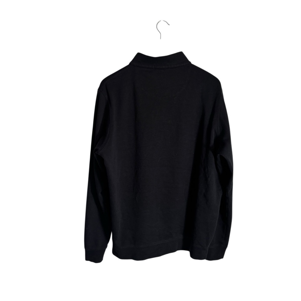 Peter Miller Quarter Zip Sweatshirt Men's Casual Top Black Golf Athleisure Large - Picture 3 of 6